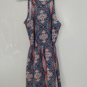 Pink Rose mini dress dress size small